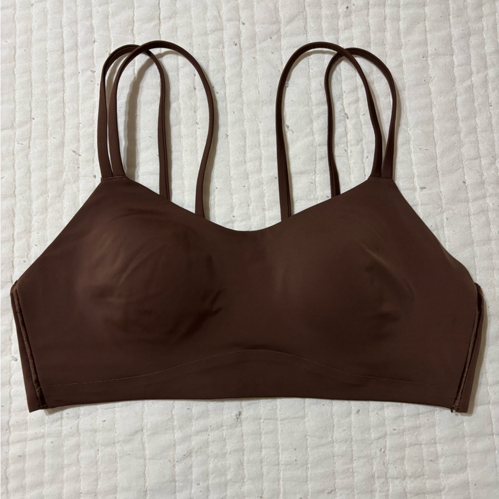 lululemon athletica Brown Strappy Bra